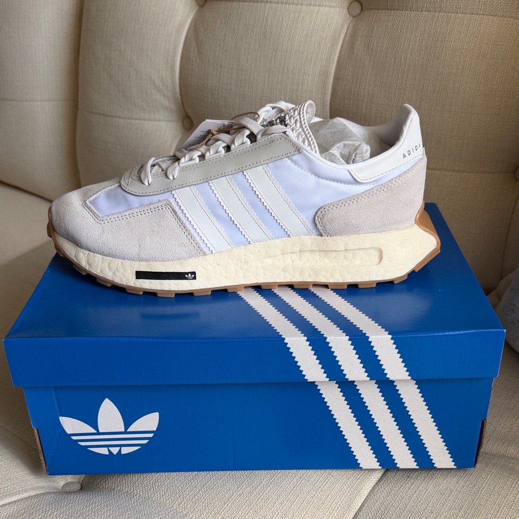 Adidas Originals White Retropy E5 Mens Running Shoe Sneakers 9.5 43 1/3